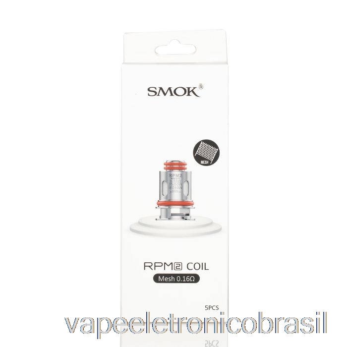Vape Recarregável Smok Rpm 2 Bobinas De Substituição 0,6ohm Rpm 2 Bobinas Dc Mtl
